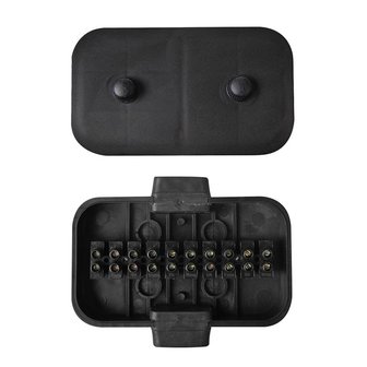 Cable connection box plastic 10-pin