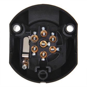 PVC 7+1-pin socket
