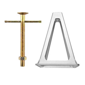 Support set of 4 aluminium