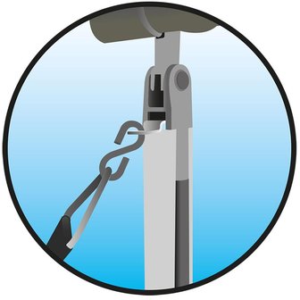 Storm strap set for Thule Omnistor awnings