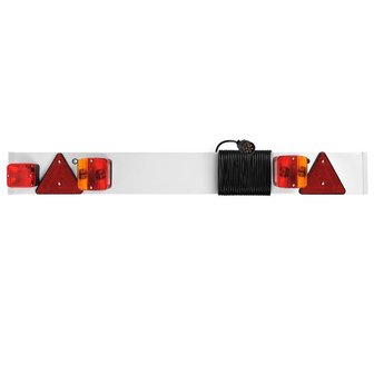 Trailerboard with foglight + 5M cable
