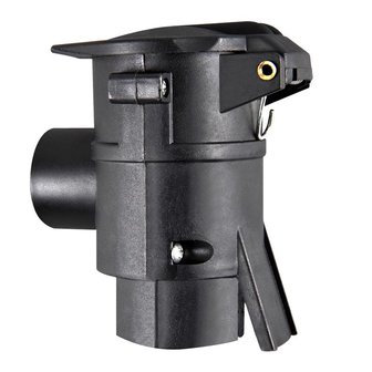 Adapter plug from 7 to 13-pin with constant (+)