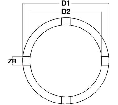 Groove Nut Socket with external tooth 69 mm KM8