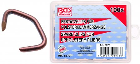 Upholstery Clips, 100 pcs.