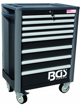 8-Drawer Workshop Trolley PRO, empty