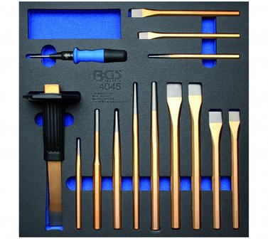 Centre Punches, Chisels, Pin Punches 14 pcs