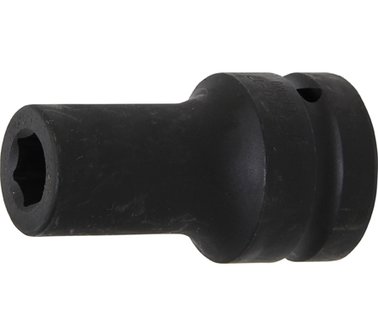 Impact Socket Hexagon, deep (1) Drive 17 mm