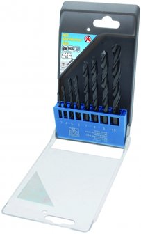 8-piece HSS Drill Set, 3 - 10 mm