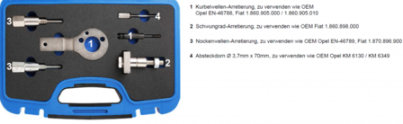 Engine Timing Tool Set for Fiat 1.9 JTD 16V Multijet