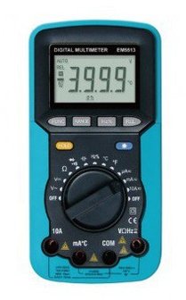 Digital Multimeter with Temperature Probe