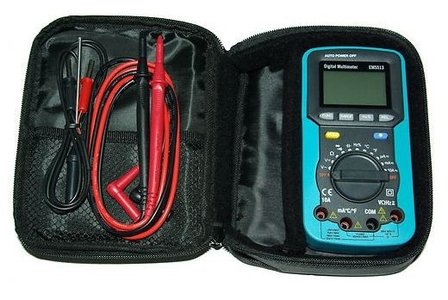 Digital Multimeter with Temperature Probe