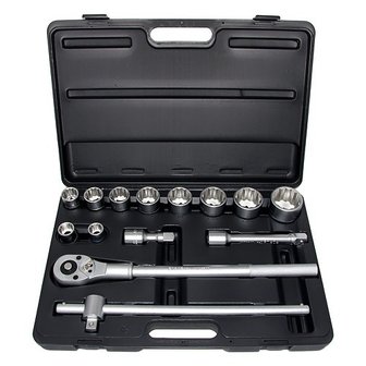 3/4 Socket set 12-piece side 14