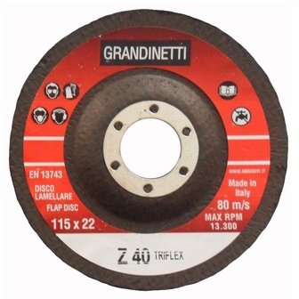 Flap disc P60 115MM