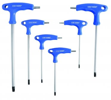 6-piece T-Handle Double Key Set, T10-40