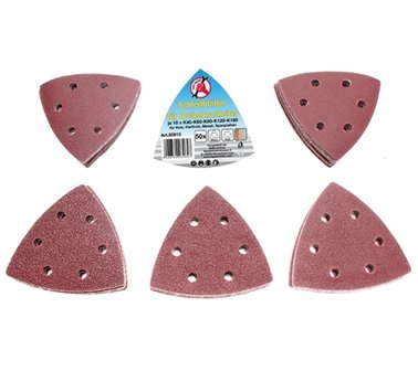 50-piece Sanding Pads for Triangular Sanders