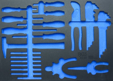 Tool Tray 3/3 empty for BGS 4038