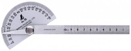 Degree arc / degree gauge 180&deg; with ruler