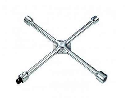 Wheel wrench cross 17-19-21-22mm