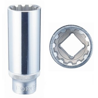 1/4 Spline deep socket 4mm