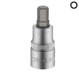 3/8 Hex socket bit (50mmL) 9mm