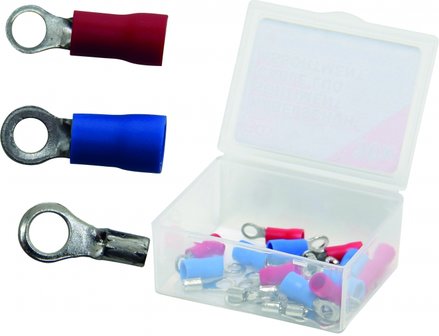 30-piece Cable Lug Assortment