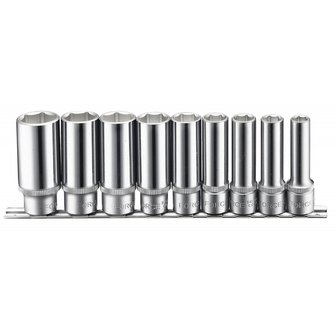 1/2 6-point Deep socket set 9pc