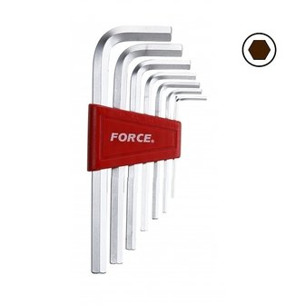 Hex key set SAE 7pc