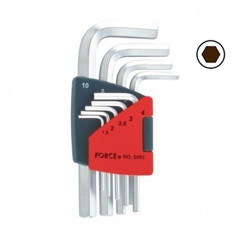 Hex key set 9pc