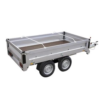 Tarpaulin bracket aluminum extendable 132-204cm for trailer tarpaulin