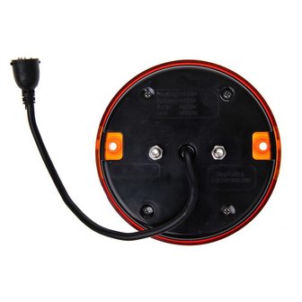 Rear lamp 3 function 140mm 14LED