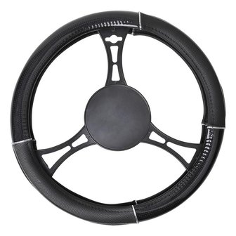 Steering wheel cover Carbon look