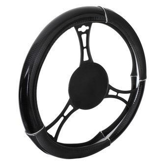 Steering wheel cover Carbon look