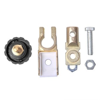 Battery terminal clamp (-) 17.5 mm with circuit breaker