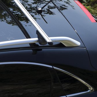Roof rail carrier 120cm aluminum 90kg