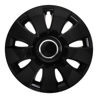 Wheel cover Aura black 15 inch x4 pcs