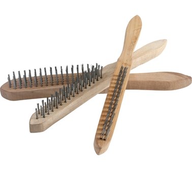 3-piece Wire Brush Set, 2-3-4 rows 