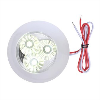 Ceiling light / surface-mounted luminaire 3-leds 12V 290lm &oslash;95x25mm