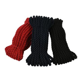 Birotex rope twisted, Polypropylene, 10mm, 10m, assorted, 1,580 daN