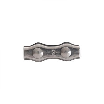 Duplex clip 3mm, A4 RVS AISI 316