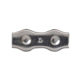 Duplex clip 5mm, A4 RVS AISI 316