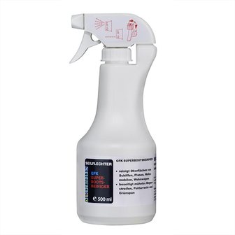 Glassfiber cleaner 500ml (German packaging)