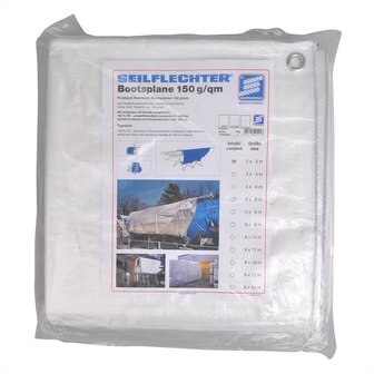 Protection cover 2x3m, white