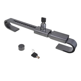Adjustable trailer and container lock