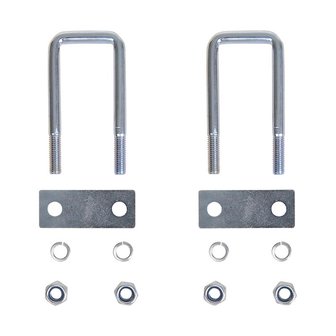 U-bracket 40mm angular - set of 2