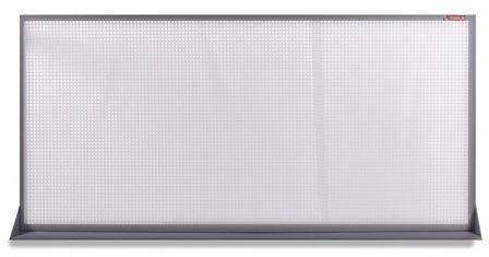 Flat perforated metal panel 200x94cm