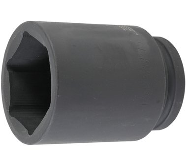 Impact socket, hexagon, deep | 25 mm (1&quot;) | 75 mm