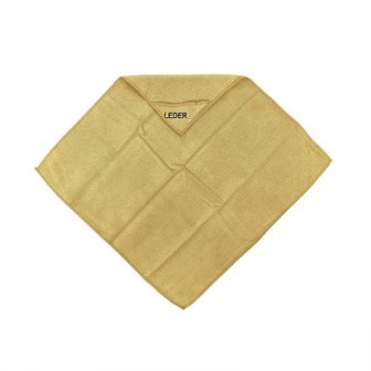 Microfiber cloth for leather care 40x40cm