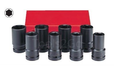 1 Impact deep socket set 8pc