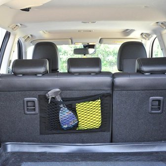 Storage net elastic 40x25cm double with Velcro attachment NS-6