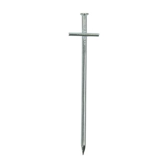 Rock pin 17cm metal with welded-on cross pin